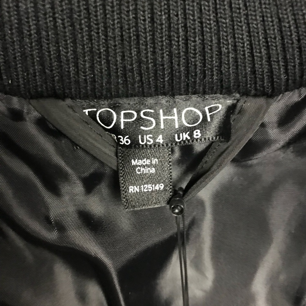 🌟NEW TOPSHOP BOMBER/PUFFER JACKET🌟 - Picture 5 of 8